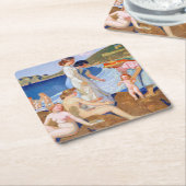 Badegewässer, Maurice Denis Rechteckiger Pappuntersetzer (angewinkelt)