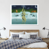 Badegöttin Leinwanddruck (Insitu (Schlafzimmer))