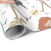 Badehandtasche Geschenkpapier (Rolleneckpunkt)