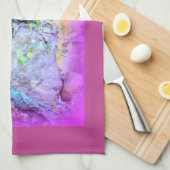 Badehandtuch aus Meerjungfrau Geschirrtuch (Viertel Falte)