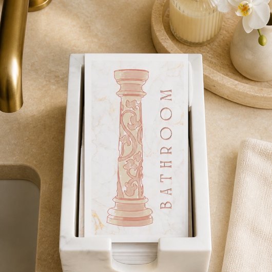 Badehandtuch aus Papier Serviette