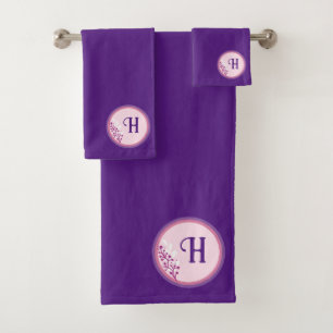 Badehandtuch-Set - Fügen Sie Ihre Initialen hinzu Badhandtuch Set