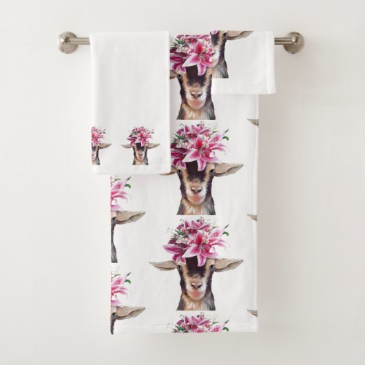 Badehandtuch Set Lily the Goat (Insitu)