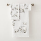 Badehandtuch-Sets Eisbär Badhandtuch Set (Insitu)