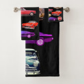 Badehandtücher-Set mit Oldtimern Badhandtuch Set (Insitu)