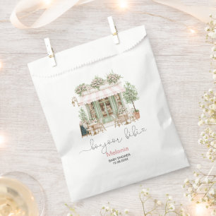 Badehaube Babydusche Papiertüte Geschenktütchen