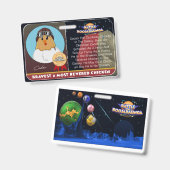 BADEKABEL AUSWEIS (Vorder- & Rückseite)