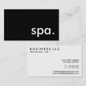 Badekurort Visitenkarte (Vorne/Hinten)