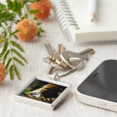 Badeleopard Schlüsselanhänger (Seite)