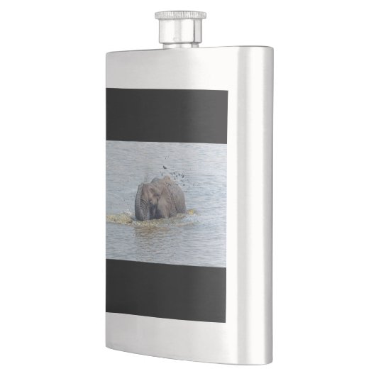 Badelephant Flachmann (Links)