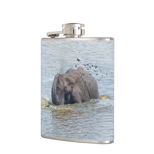 Badelephant Flachmann (Links)