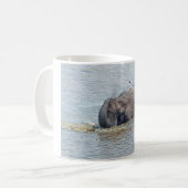 Badelephant Kaffeetasse (Vorderseite Links)