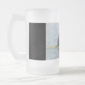 Badelephant Mattglas Bierglas (Links)