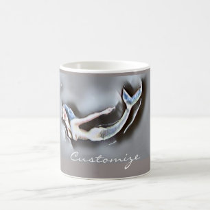 Bademantel Thunder_Cove Grau Kaffeetasse