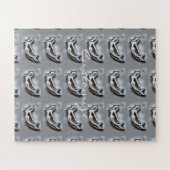 Bademantel Thunder_Cove Grau Puzzle (Horizontal)