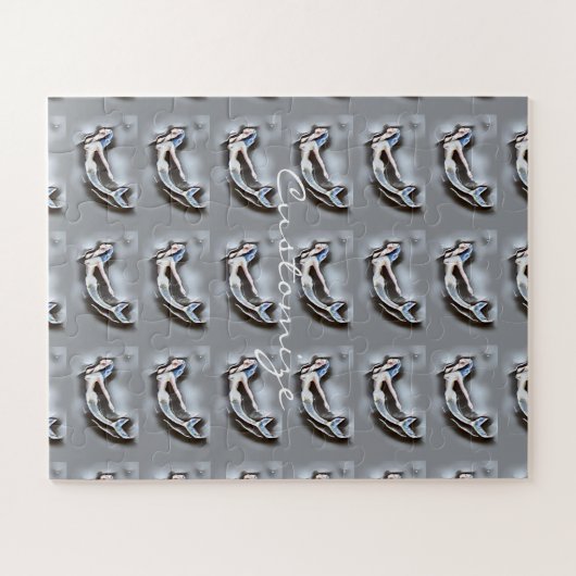 Bademantel Thunder_Cove Grau Puzzle (Horizontal)