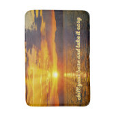 Badematte Chill Your Base (Vorderseite Vertikal)