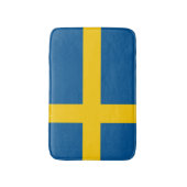 Badematte der schwedischen Flagge | Schweden Badew (Vorderseite Vertikal)