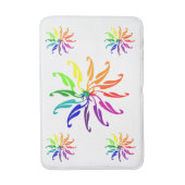 Badematte - Farbräder (Vorderseite Vertikal)