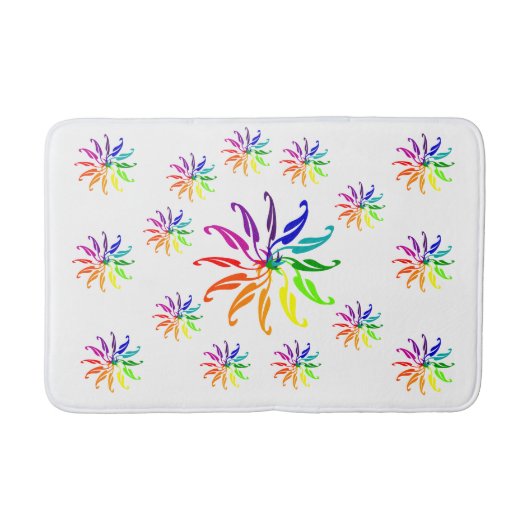 Badematte - Farbräder (Vorderseite)