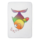 Badematte/Fisch Badematte (Vorderseite Vertikal)