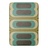 Badematte ganz im Retro-Look - Teppich (Vorderseite Vertikal)