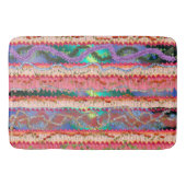 Badematte mit farbenprächtiger abstrakter Gestaltu (Vorderseite)