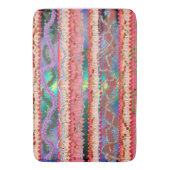 Badematte mit farbenprächtiger abstrakter Gestaltu (Vorderseite Vertikal)