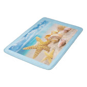 Badematte/Muscheln Badematte (Schrägansicht)
