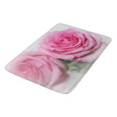 Badematte/Rose Badematte (Schrägansicht)