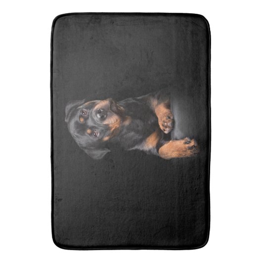 Badematte Rottweiler (Vorderseite Vertikal)