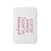 Badematte - Schönheits-Tier (Vorderseite Vertikal)