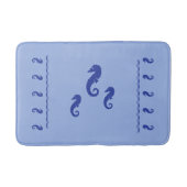 Badematte - Seepferde (Vorderseite)