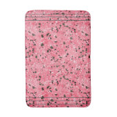Badematte Terrazzo Floor (rosa und schwarz) (Vorderseite Vertikal)