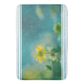 Badematte/Wildblumen mit Regen Badematte (Vorderseite Vertikal)