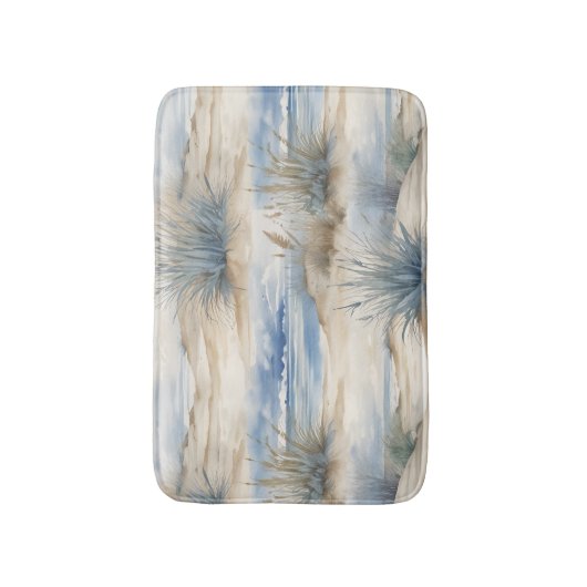 Badematte zum Thema Strandbad (Vorderseite Vertikal)