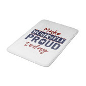 Badematten "Make Yourself Proud" (Schrägansicht)