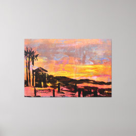 Bademeisterturm dana leinwanddruck