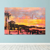 Bademeisterturm dana leinwanddruck (Insitu (Holzboden))