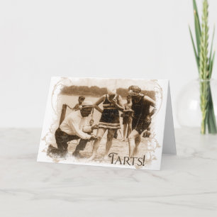 Baden Anzug Tarts Freundschaftskarte Karte