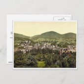 Baden-Baden, Baden, Deutschland, selten Fotochrom Postkarte (Vorne/Hinten)