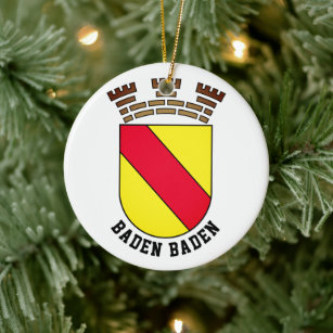 Baden-Baden-Wappen - DEUTSCHLAND Keramik Ornament