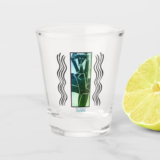 Baden Beauty Shot Glass Schnapsglas (Vorderseite)