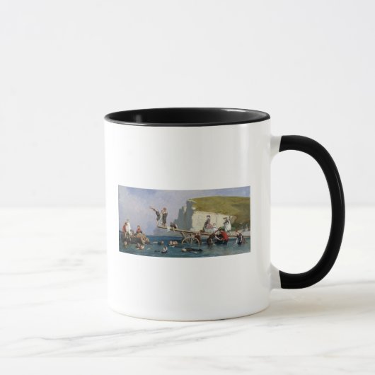 Baden bei Etretat Tasse (Rechts)