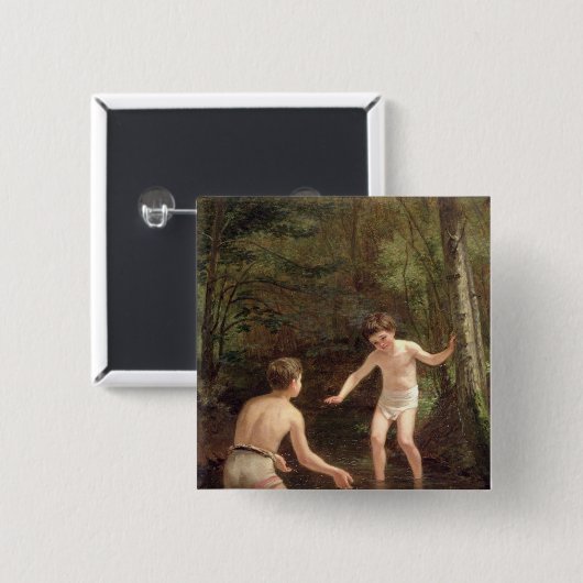 Baden der Jungen, 1873 Button (Vorne & Hinten)