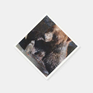 Baden des Bären Serviette