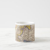 Baden Deutschland Atlas-Karte Espressotasse (Vorderseite)