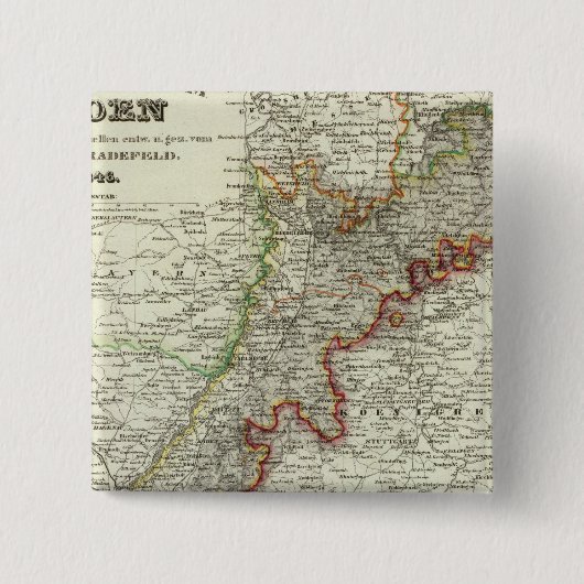 Baden, Deutschland Button (Vorderseite)