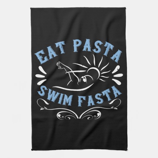 Baden - Essen Pasta Geschirrtuch (Vertikal)