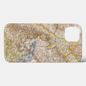 Baden Germany Atlas Map Case-Mate iPhone Hülle (Rückseite (Horizontal))